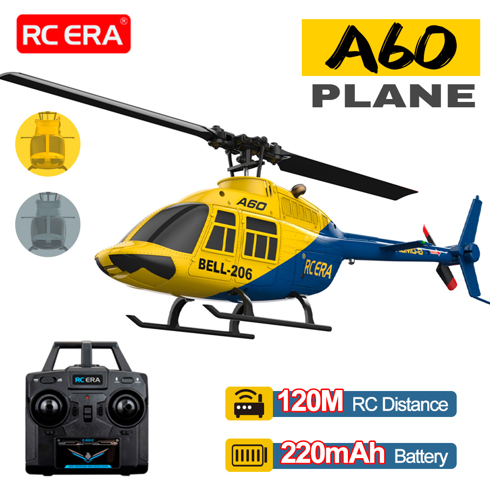 Rc Helicopter Gyro - RC ERA A60 4CH Elicottero Scala