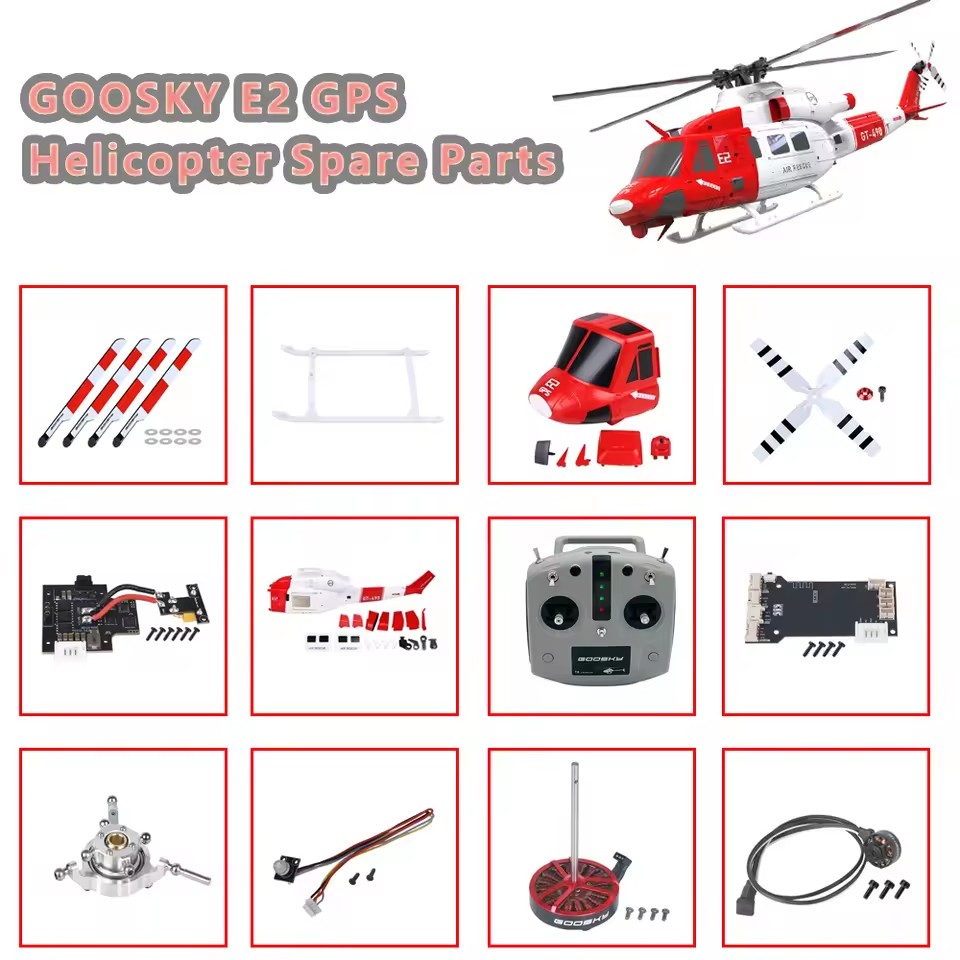 GOOSKY E2 GPS UH-1Y Pezzi di r - Rc Helicopter Bag recensione e prezzo