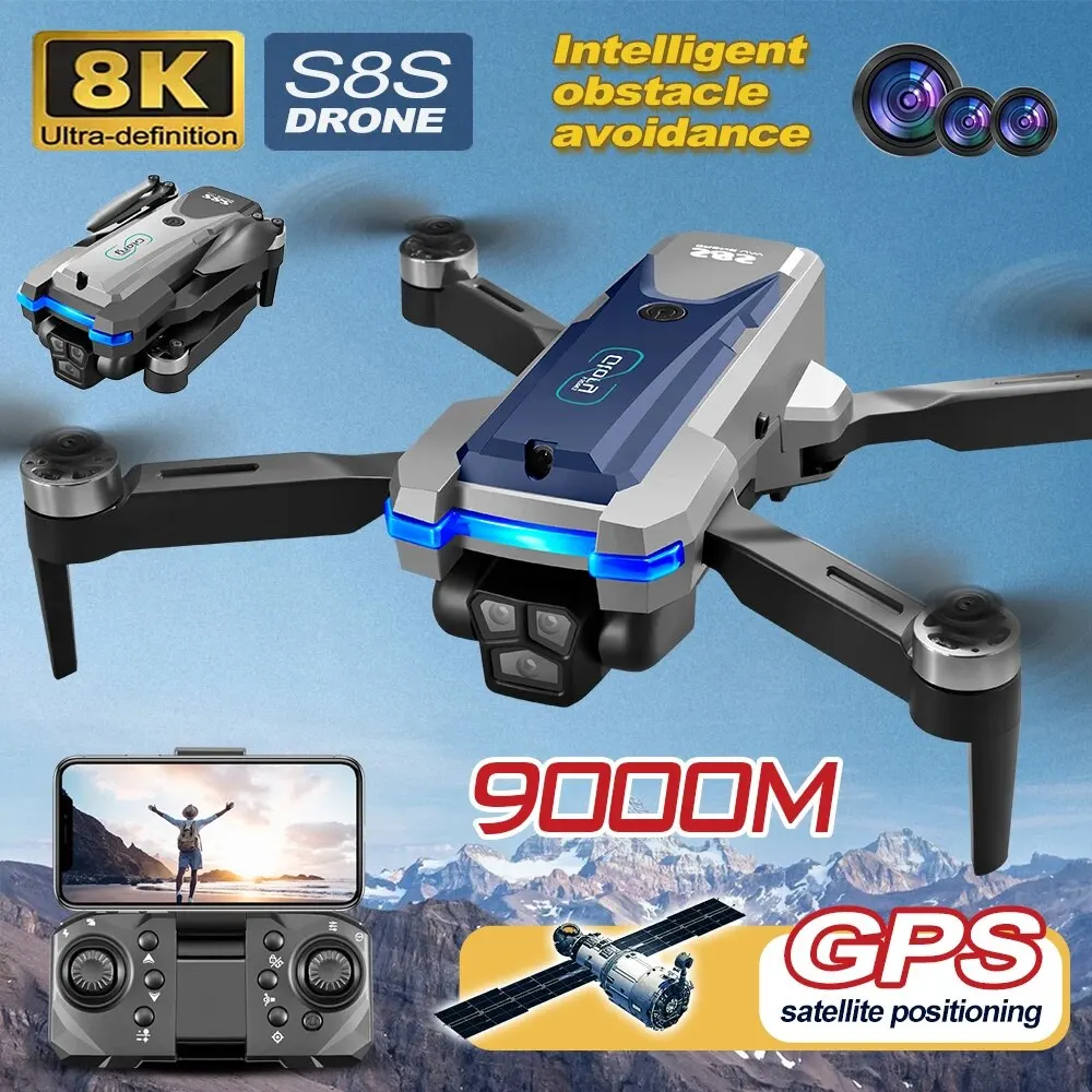 S8S GPS Drone 5G Wifi 8K HD Du - Rc Helicopter Electric recensione e prezzo